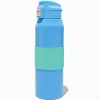 Claire's Gourdes Et Tasses-Gourde en acier inoxydable color block bleue et verte