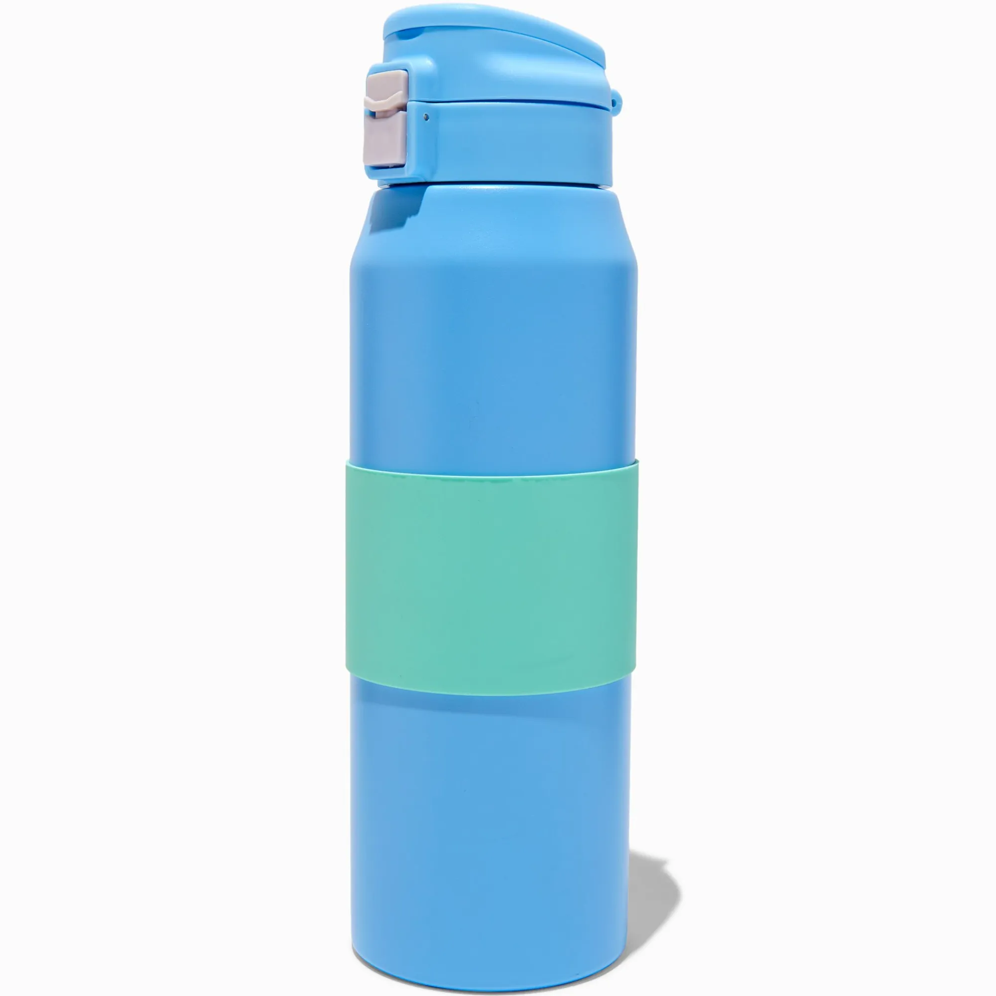 Claire's Gourdes Et Tasses-Gourde en acier inoxydable color block bleue et verte