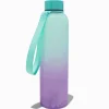 Claire's Gourdes Et Tasses-Gourde à fleurs avec dégradé vert et violet