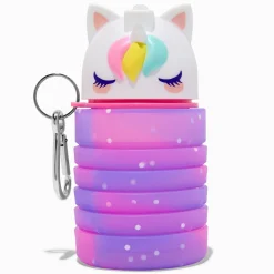Claire's Gourdes Et Tasses-Gourde licorne à paillettes rétractable