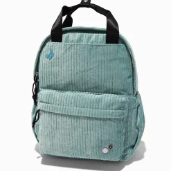 Claire's Sacs À Dos-Green Corduroy Backpack