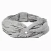 Claire's Bandeaux Et Serre-têtes-Grey Ruched Keyhole Headwrap