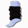 Claire's Chaussettes Et Collants|Temps Froid-Guêtres en maille tricotée noires