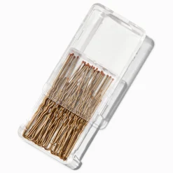 Claire's Barrettes Et Pinces-Hair Pins - Brown, 30 Pack
