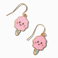 Claire's Pendantes-Happy Cotton Candy Drop Earrings