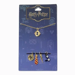 Claire's Colliers-Harry Potter™ Multi-Charm Pendant Necklace - 5 Pack
