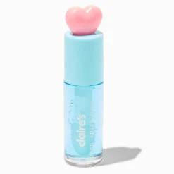 Claire's Lèvres-Huile pour les lèvres bleue cœur corail