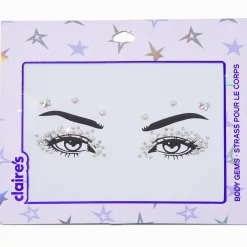 Claire's Paillettes Et Bijoux De Peau-Iridescent & Pearl Eye Gems
