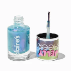 Claire's Ongles-Jelly Nail Polish - Blue