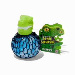 Claire's Jouets Fidget-Jouet fidget boule anti-stress en filet spongieux dinosaure - Les modèles peuvent varier