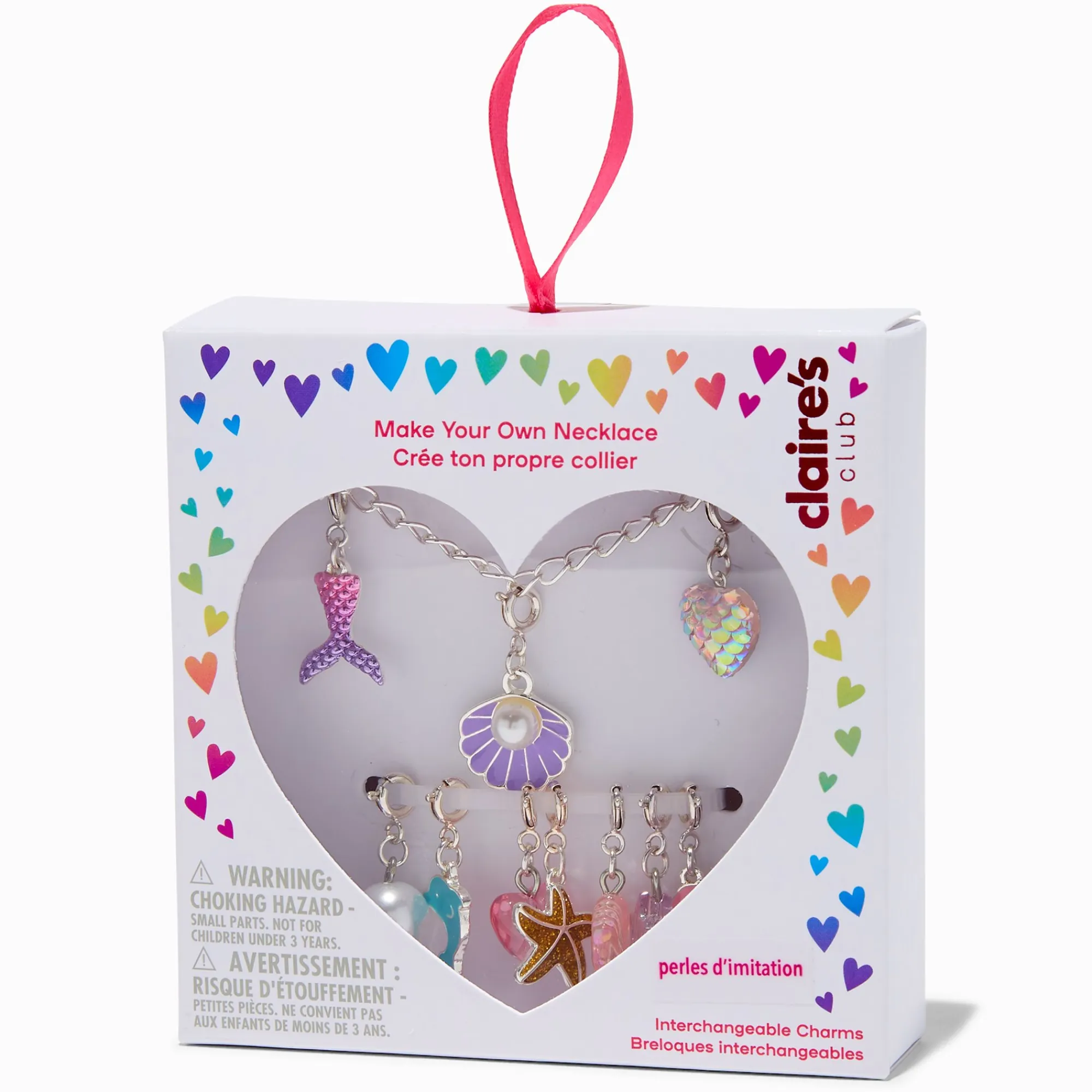 Claire's Colliers|Parures De Bijoux-Kit de collier animaux marins à faire soi-même Claire's Club