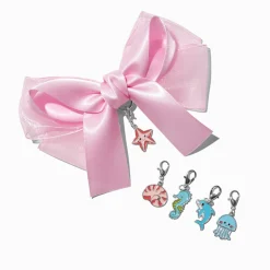 Claire's Noeuds Pour Cheveux-Kit d'accessoires nœud pour cheveux rose pastel à fabriquer soi-même Claire's Club