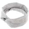 Claire's Bandeaux Et Serre-têtes-Large bandeau en jersey gris chiné