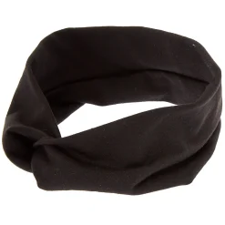 Claire's Bandeaux Et Serre-têtes-Large bandeau torsadé en jersey noir