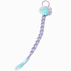 Claire's Élastiques|Perruques Et Extensions-Élastique avec cheveux synthétiques sirène violet clair Claire's Club
