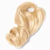 Claire's Perruques Et Extensions-Élastique avec cheveux synthétiques bouclés extra large - Blond platine