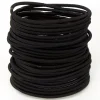 Claire's Élastiques-Élastiques à cheveux de luxe - Noir, lot de 30