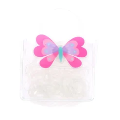 Claire's Élastiques-Élastiques à cheveux transparents en sachet Club Claire's