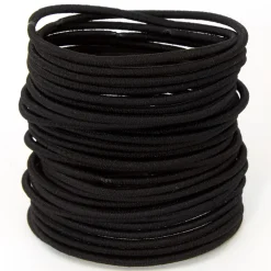 Claire's Élastiques-Élastiques de luxe noirs - Lot de 30