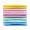 Claire's Élastiques-Élastiques de luxe tons pastel variés - Lot de 12
