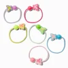 Claire's Élastiques-Élastiques fluo papillon iridescents Claire's Club - Lot de 6