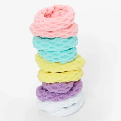 Claire's Élastiques-Élastiques nid d’abeille pastel Claire's Club - Lot de 10