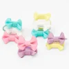 Claire's Élastiques-Élastiques à nœud pastel Claire's Club - Lot de 10