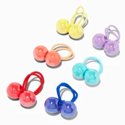 Claire's Élastiques-Élastiques perlés avec billes arc-en-ciel Claire's Club - Lot de 6