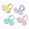 Claire's Élastiques-Élastiques perlés avec billes irisées pastel Claire's Club - Lot de 4