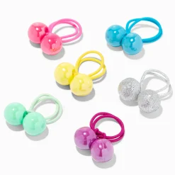 Claire's Élastiques-Élastiques perlés avec perles d'imitation arc-en-ciel kidcore Claire's Club - Lot de 6