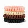 Claire's Élastiques|Élastiques Spirale-Élastiques spirale aux tons neutres variés - Lot de 4