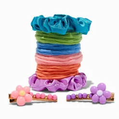 Claire's Chouchous|Barrettes Et Pinces-Élastiques tons de bijoux Claire's Club - Lot de 8