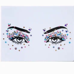 Claire's Paillettes Et Bijoux De Peau-Liners de strass papillon iridescent et pastel