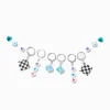 Claire's Anneaux|Clous D'oreilles-Lot de boucles d'oreilles superposables dés audacieux - Lot de 6