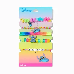 Claire's Bracelets-Lot de bracelets d'été en exclusivité chez Claire’s Disney Stitch - Lot de 5