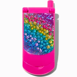 Claire's Lèvres-Lot de gloss look portable à clapet bling-bling étoile arc-en-ciel Claire's Club