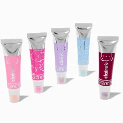 Claire's Lèvres-Lot de gloss parfumés couleur chromée - Lot de 5