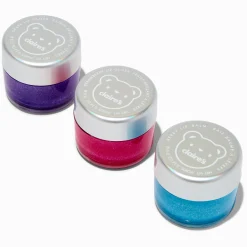 Claire's Lèvres-Lot de gloss parfumés ours couleur chrome - Lot de 3