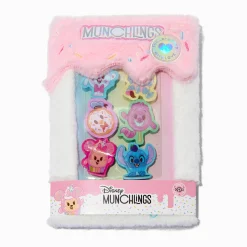 Claire's Gommes|Cahiers Et Journaux Intimes-Lot de gomme et cahier en fausse fourrure Disney Munchlings série 1