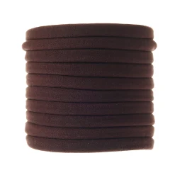 Claire's Élastiques-Lot de 10 élastiques à cheveux marron