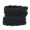 Claire's Élastiques-Lot de 5 élastiques à cheveux torsadés noirs