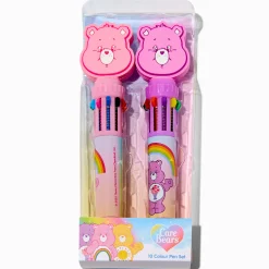 Claire's Stylos Et Crayons-Lot de stylos multicolores Bisounours™ - Lot de 2