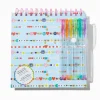 Claire's Stylos Et Crayons-Lot stylo gel et carnet à croquis bracelet d'amitié