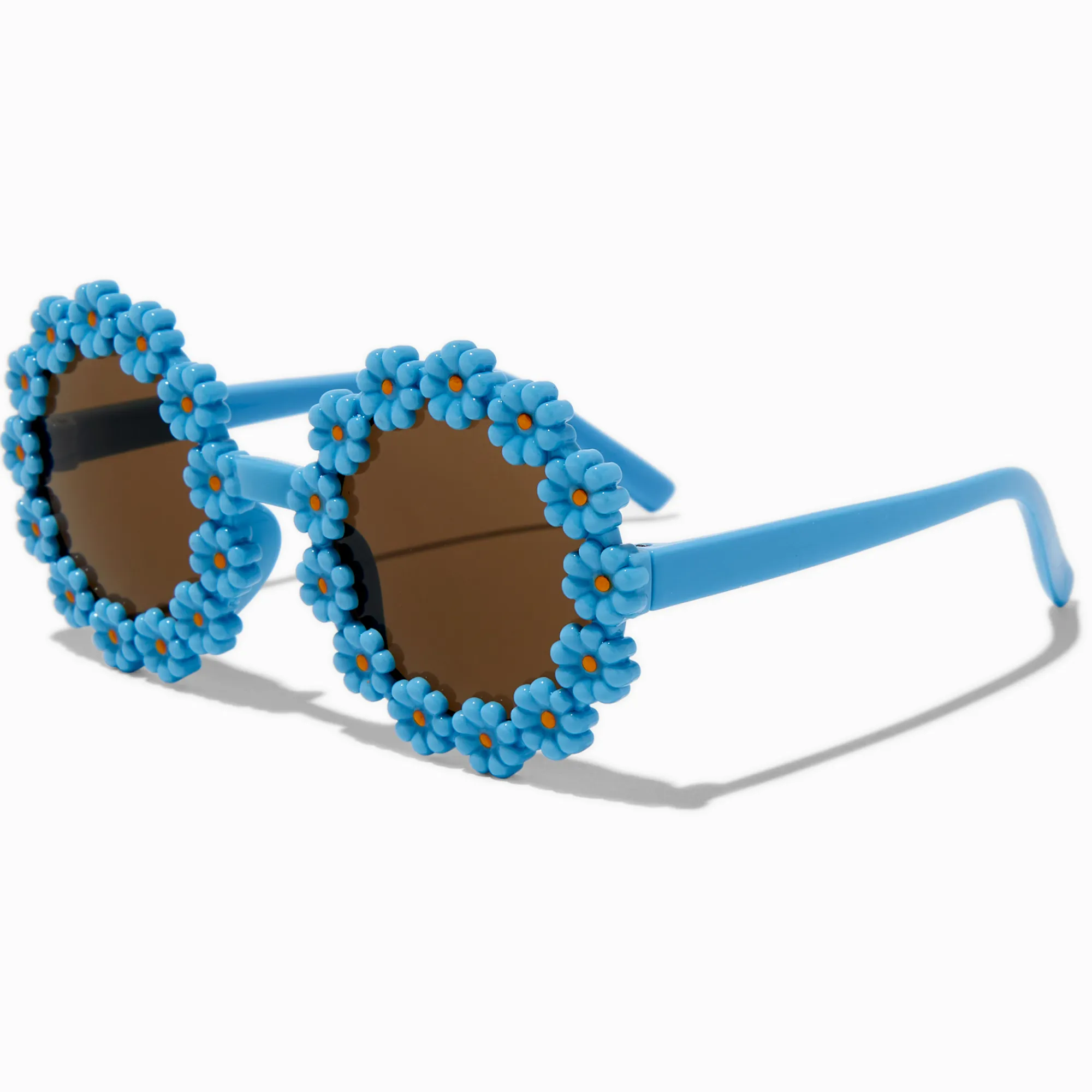 Claire's Lunettes-Lunettes de soleil fleurs bleues Claire's Club