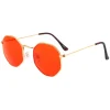 Claire's Lunettes-Lunettes de soleil octogonales - Rouge