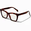 Claire's Lunettes-Lunettes à verres transparents œil de chat écaille de tortue Claire's Club