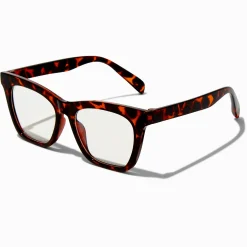 Claire's Lunettes-Lunettes à verres transparents œil de chat écaille de tortue Claire's Club