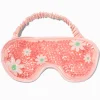 Claire's Masques Sommeil-Masque rafraîchissant pour les yeux marguerite rose