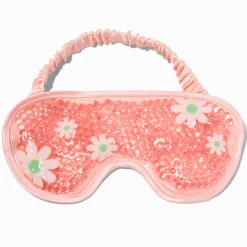 Claire's Masques Sommeil-Masque rafraîchissant pour les yeux marguerite rose
