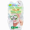 Claire's Masques Visage-Masque visage peel-off argile + noix de coco 7th Heaven